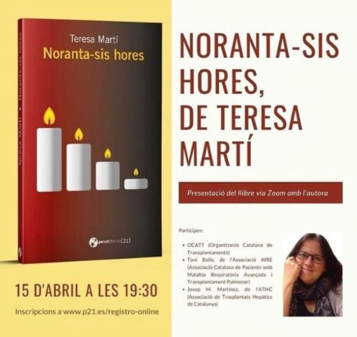 PRESENTACIÓ DEL LLIBRE “NORANTA-SIS HORES”