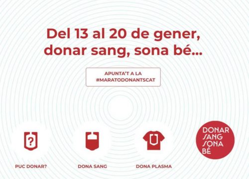 Maratón de Donantes de Sangre de Cataluña