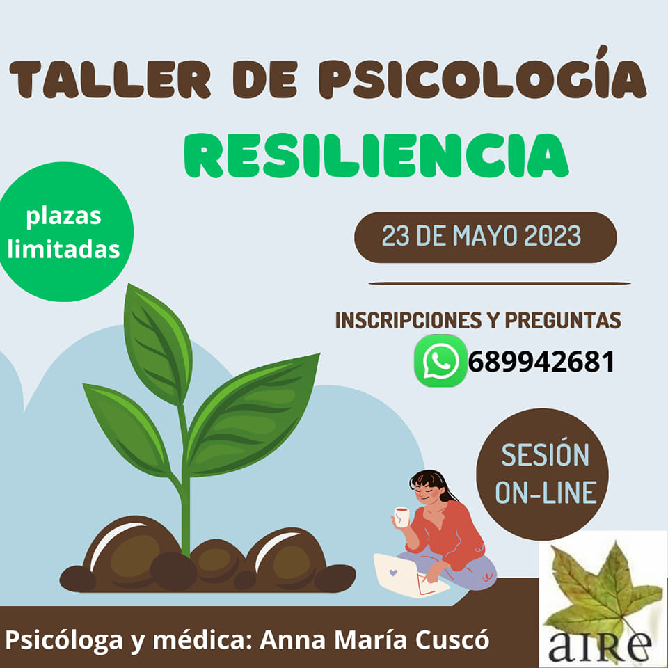 TALLER PSICOLOGÍA – RESILIENCI