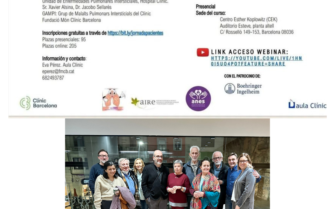 Participación AIRE / VII Jornada de Enfermedades Pulmonares Intersticiales Difusas