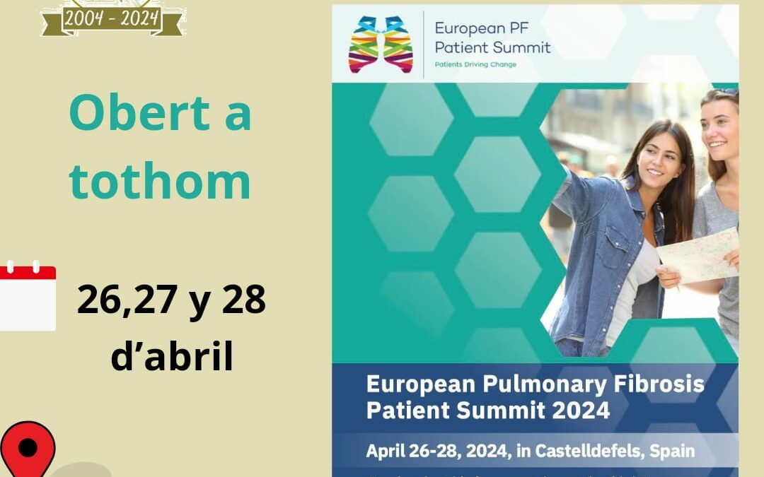 3°CUMBRE EUROPEA DE PACIENTES CON FIBROSIS PULMONAR 2024