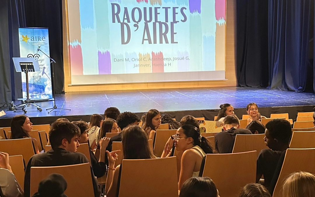28/05/2025 “RAQUETES D’AIRE” ESCOLA LA SALLE DE SANTA COLOMA DE FARNERS