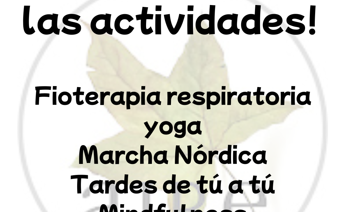VOLVEMOS CON LAS ACTIVIDADES DE AIRE