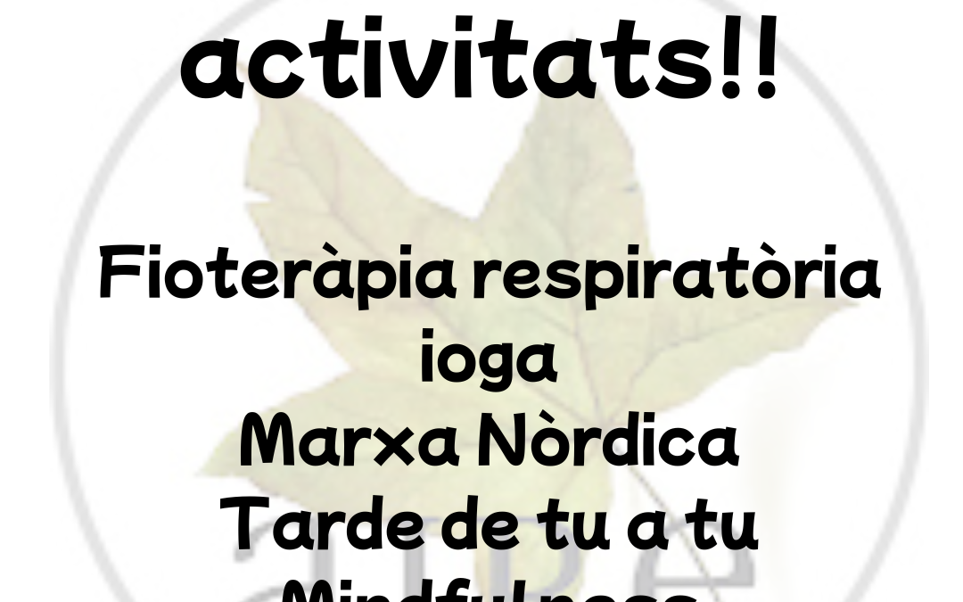 TORNEM AMB LES ACTIVITATS D’ AIRE