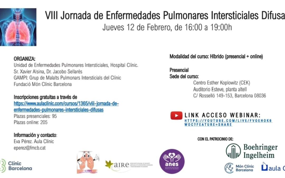 VIII Jornada de Enfermedades Pulmonares Intersticiales Difusas