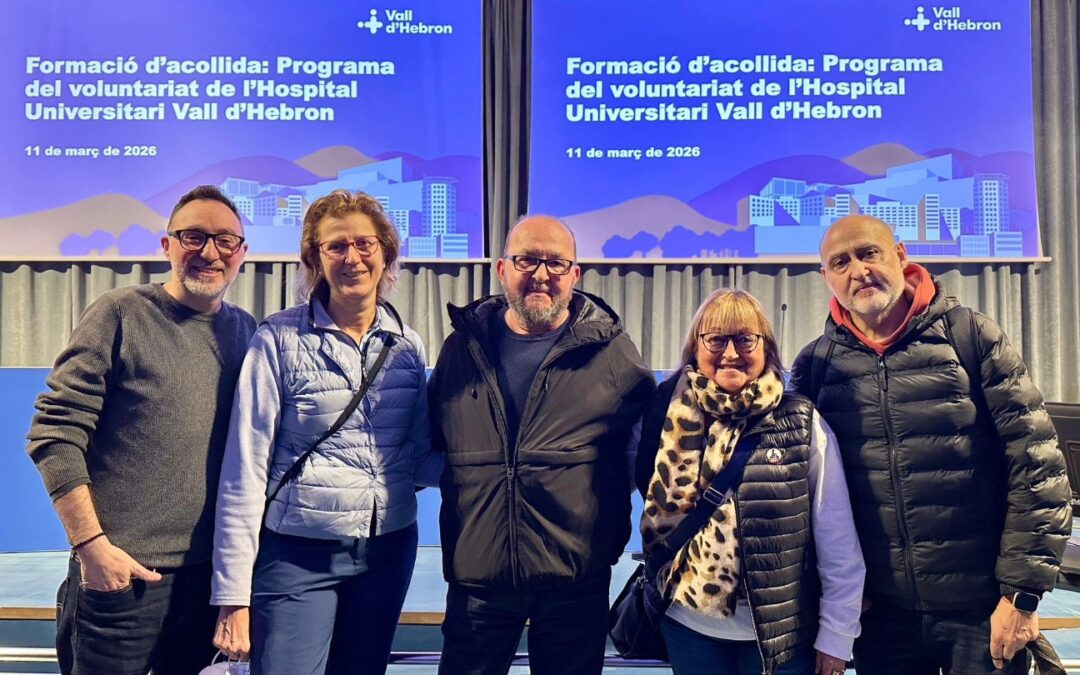 JORNADA DE FORMACION  PARA EL VOLUNTARIADO -HOSPITAL UNIVERSITARIO VALL D’HEBRON