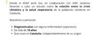 ¡Tu experiencia puede ayudar a mejorar la salud respiratoria!